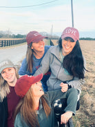 Love Hat, Gift for Bachelorette Hat, Love One Another, Christian Womens Hat, Faith Hope Love, Engagement Gift, Gift for Quarantine