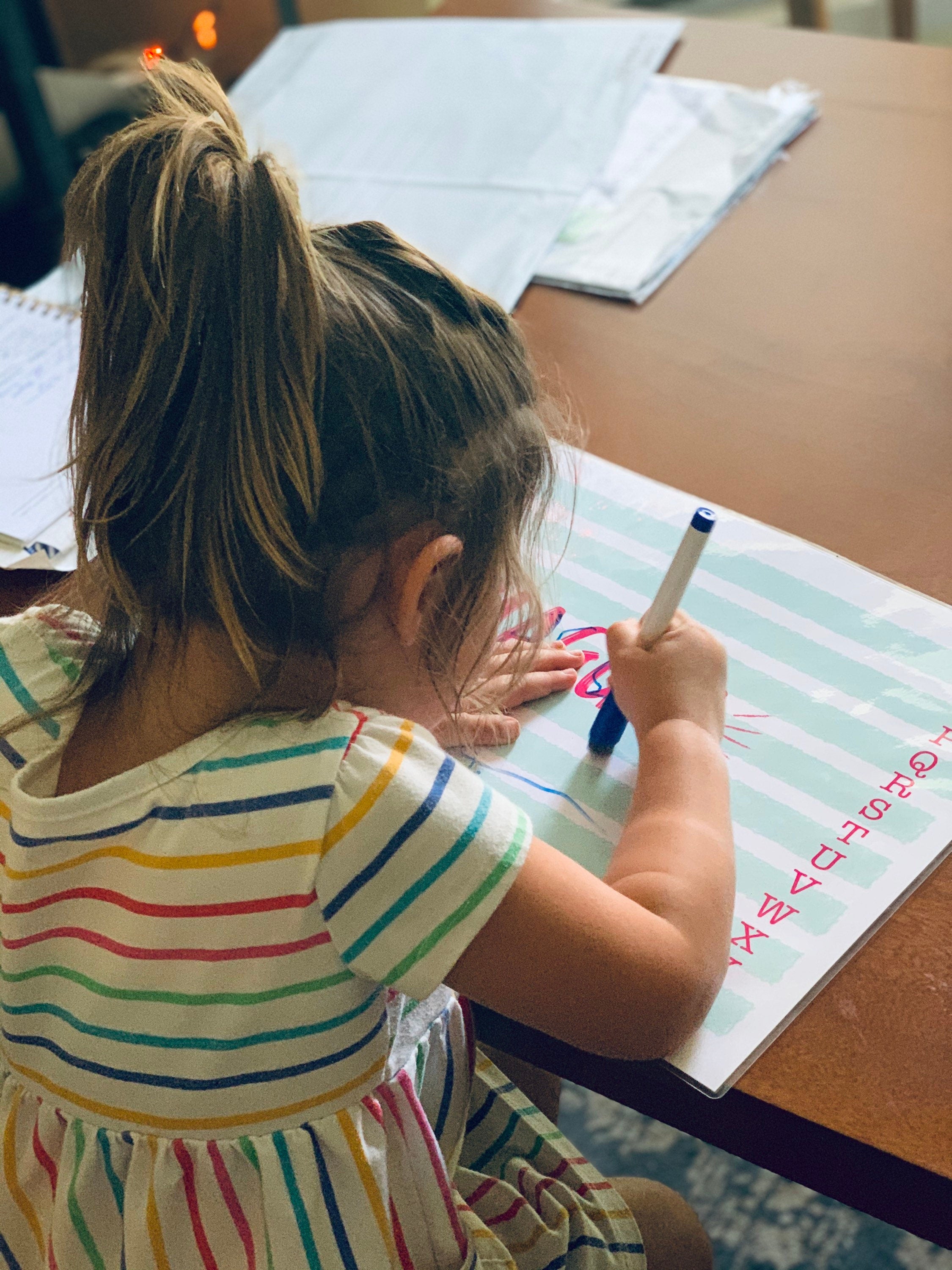 Oh Come Let Us Adore Him Placemat, Kids Christmas Placemat, Kids Christian Gift Placemat, Holiday Placemat, Personalize Laminated placemat