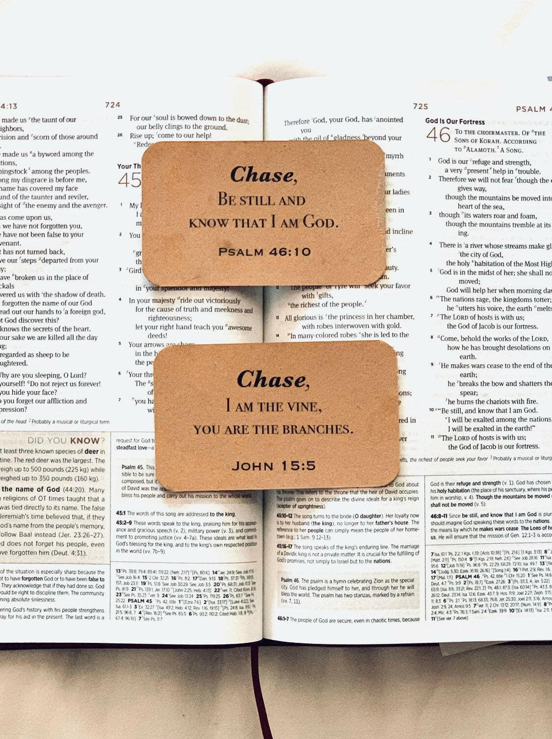 Classic Men Scripture Cards with Personalized Name, Bible Verse Memory Cards for Dad - Word Warriors