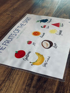 Fruits of the Spirit Placemat - Word Warriors