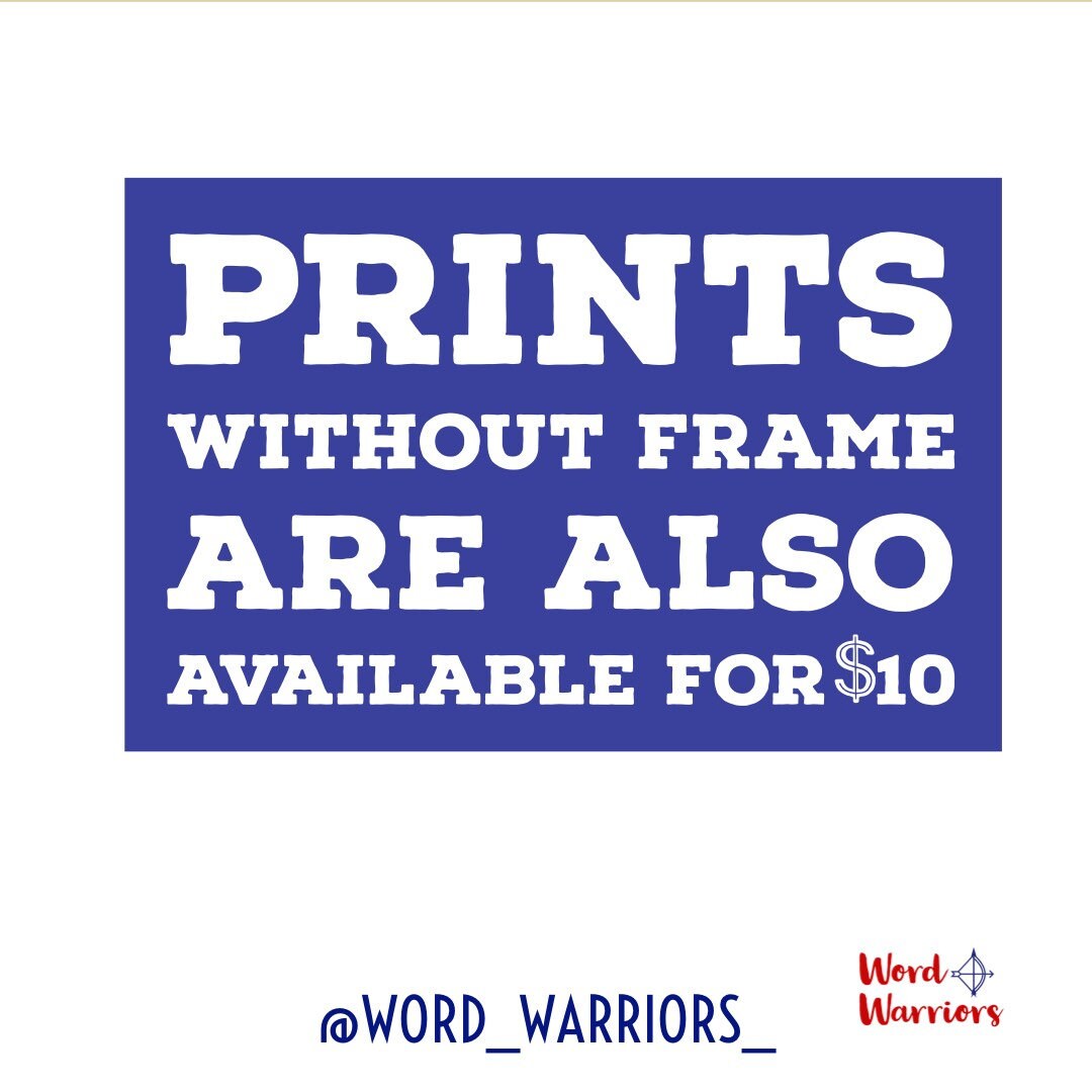 Kids Prayer Wall Art Print, Art for Kids Prayer Framed God Is Good God Is Great Christian Decor Kids Blessing Framed