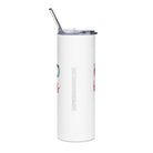 Healed By His Stripes Stainless Steel Tumbler, Religious Gift for Her, Faith Tumbler, Gifts for Cancer Patients, Christian Tumbler for Women