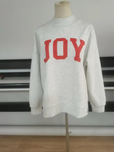 Load image into Gallery viewer, Reversible Mock Neck Sweatshirt in 4 Word Combo Options
