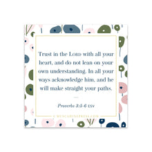 Load image into Gallery viewer, Scripture Static Cling, Trust in the Lord
