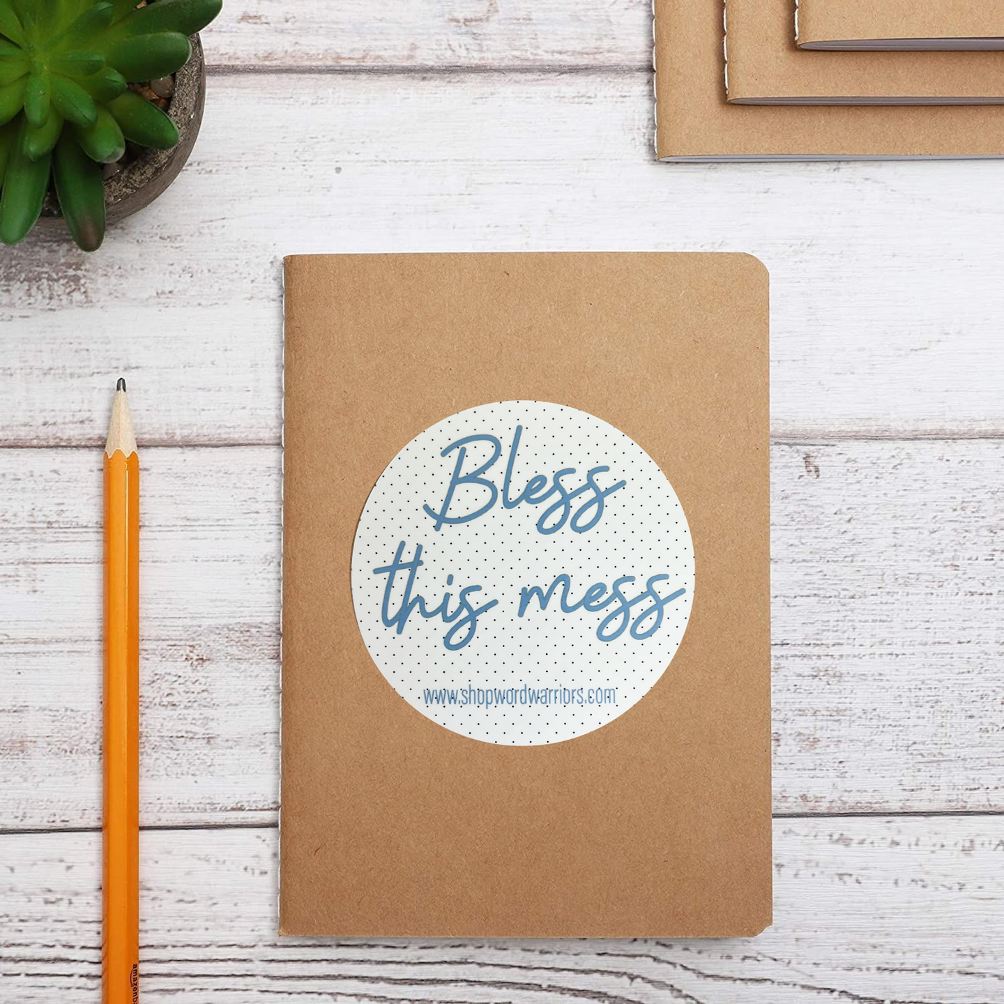 Bless This Mess Journal by Word Warriors