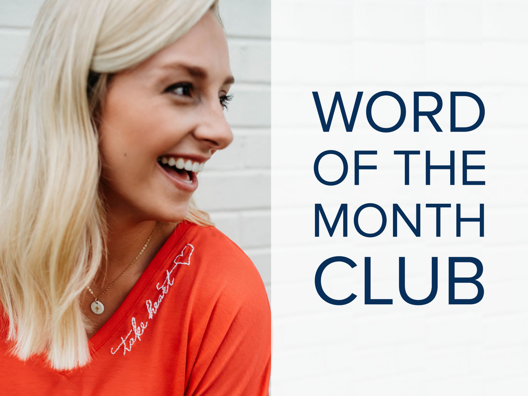 Word of the Month Club