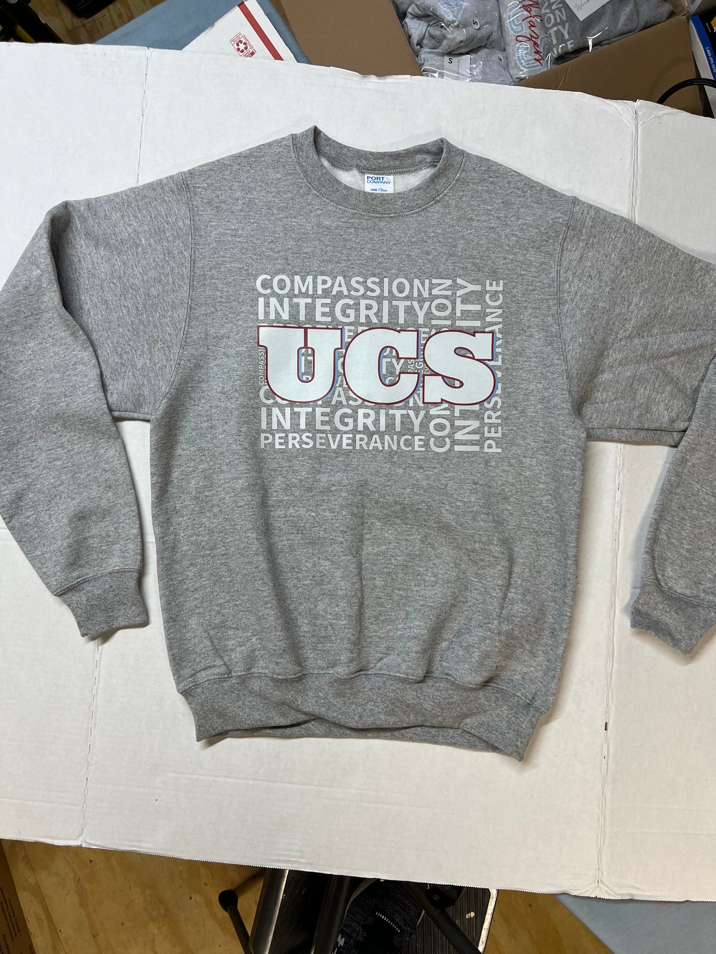 UCS Core Values Adult Sweatshirt, Unisex