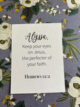Load image into Gallery viewer, Personalized Women’s Scripture Cards - Daily Devotion with 30 NIV Verses - Custom Name - Choose from 6 Beautiful Designs -
