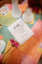 Load image into Gallery viewer, Personalized Scripture Card Deck with Watercolor Designs for Women
