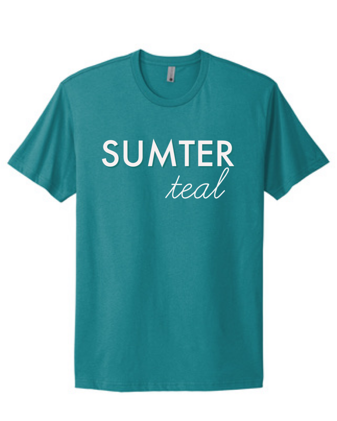 Sumter Teal Family Shirt