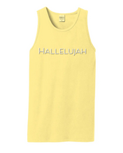 Load image into Gallery viewer, Summer Tank Top, Hallelujah, Yellow
