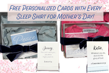 Load image into Gallery viewer, Mother’s Day Sleep Shirt – FREE Scripture Card Gift Bundle
