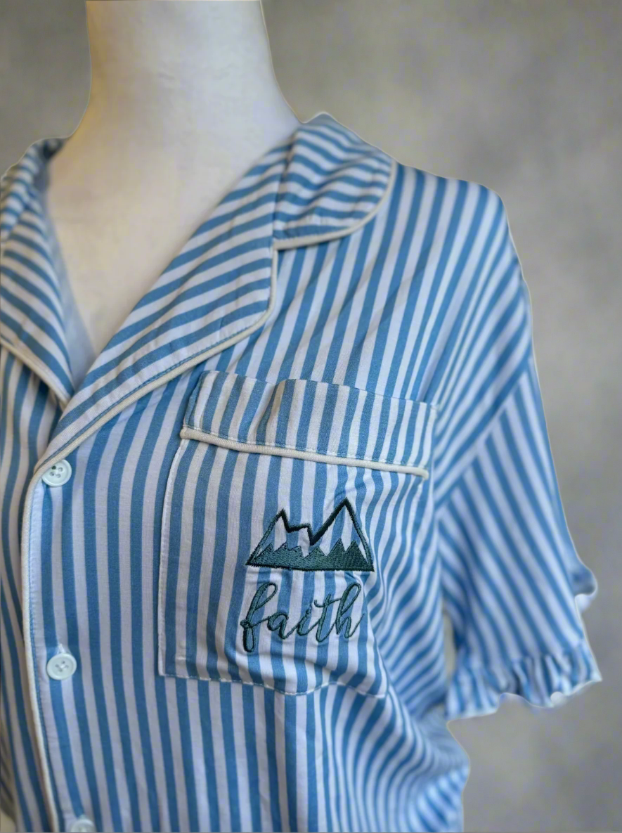 【新品未使用】Embroidery Pajamas Shirts Amazon.com: Juiimr Cherry Fruit Pattern Womens Pajamas Set
