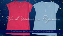 Load image into Gallery viewer, Summer House Dress for Girls, Embroidered Word Sleep Shirts in Pink &amp; Blue
