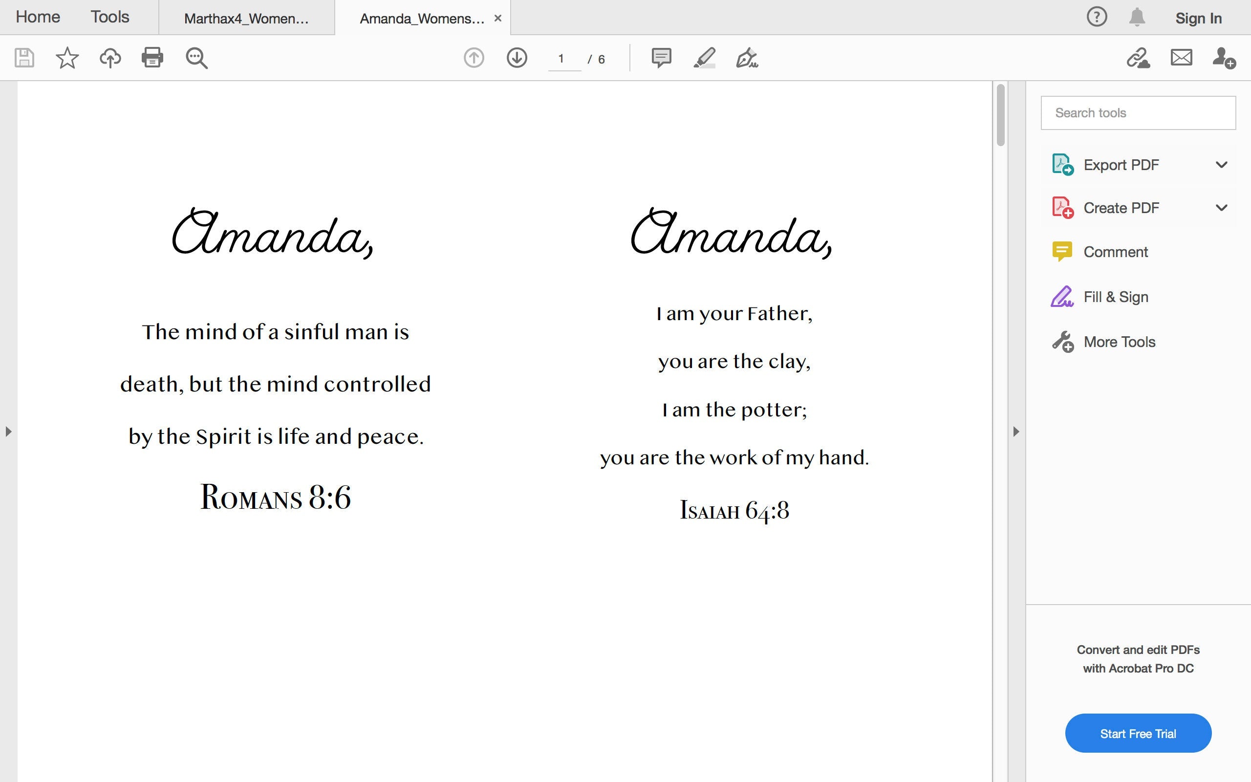 Scripture Cards, Bible Verse Cards with Custom Name, Personalized Scripture cards, Christian Gift, Custom Printable Bookmarks with Scripture