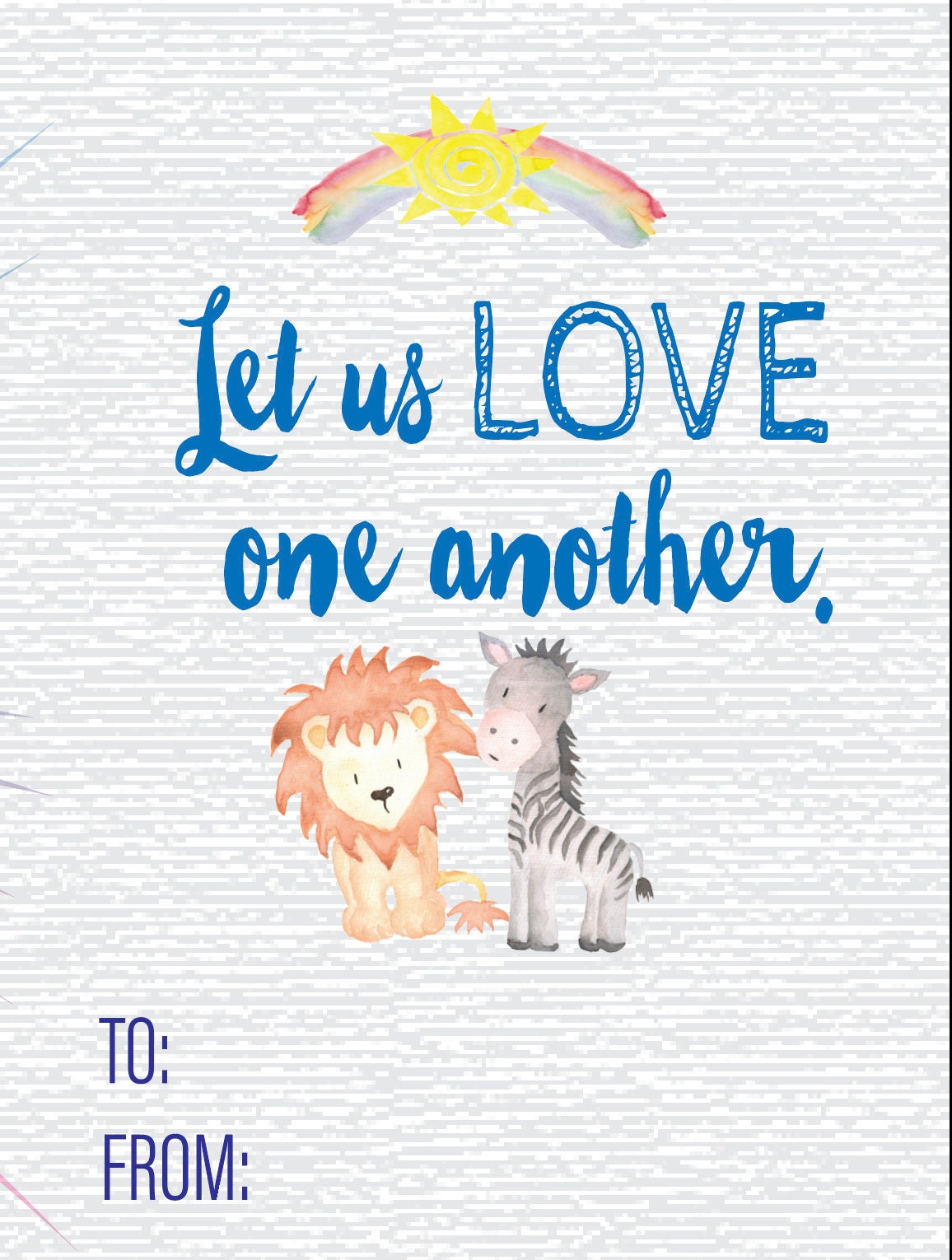 Christian Valentines for Kids, Classroom Valentines with Bible Verses, Scripture Cards for Valentines Party, Digital Download Vday Set of 12