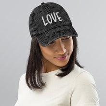 Load image into Gallery viewer, Love Hat, Gift for Bachelorette Hat, Love One Another, Christian Womens Hat, Faith Hope Love, Engagement Gift, Gift for Quarantine
