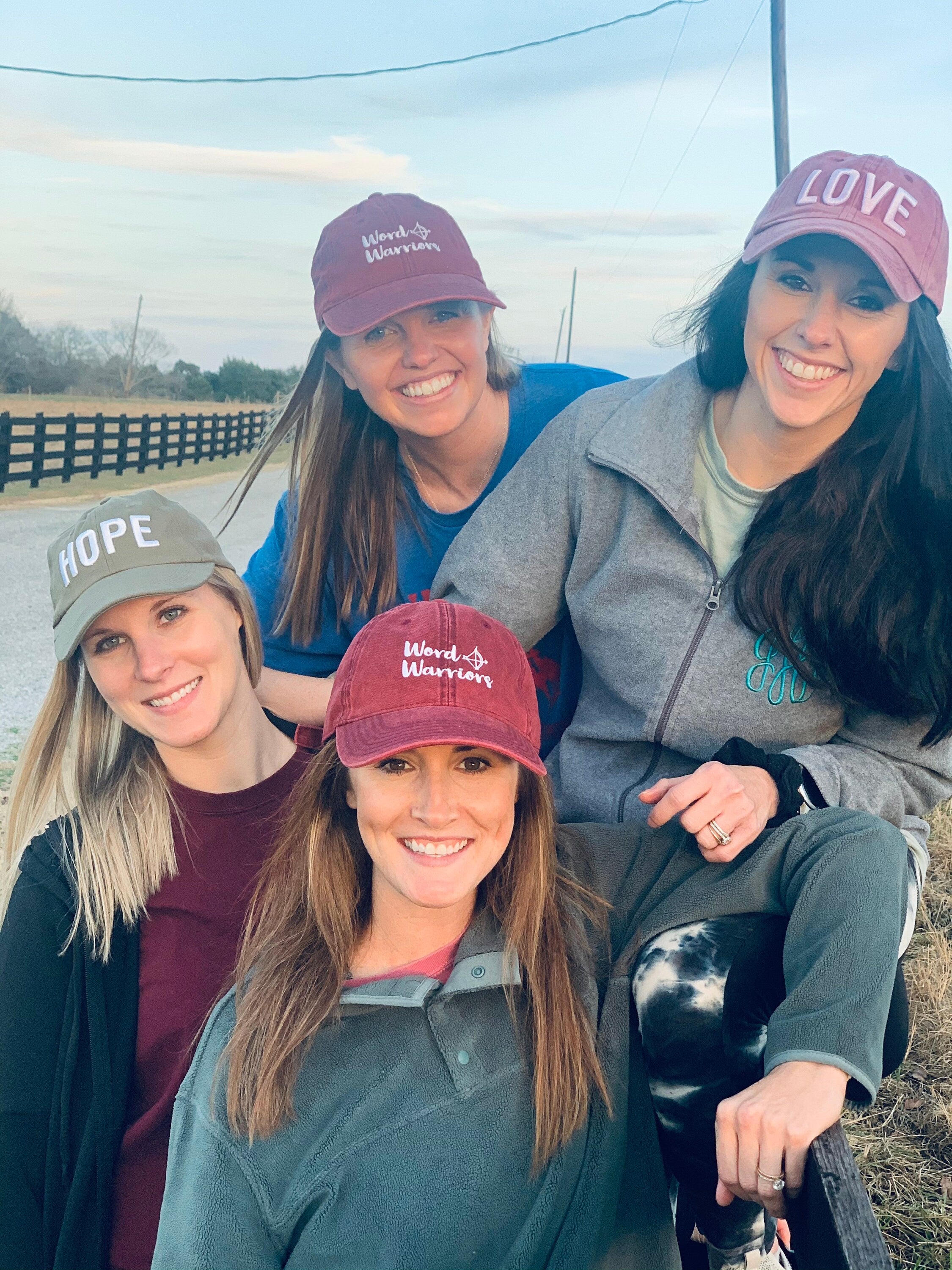 Love Hat, Gift for Bachelorette Hat, Love One Another, Christian Womens Hat, Faith Hope Love, Engagement Gift, Gift for Quarantine