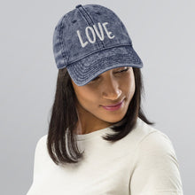 Load image into Gallery viewer, Love Hat, Gift for Bachelorette Hat, Love One Another, Christian Womens Hat, Faith Hope Love, Engagement Gift, Gift for Quarantine
