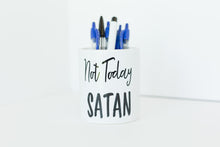 Load image into Gallery viewer, Coffee Mug, Christian Coffee Mug, Not Today Satan Coffee Cup Encouragement Cup11oz
