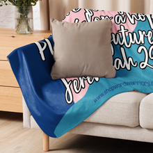 Load image into Gallery viewer, Christmas Gift, Sherpa Blanket, For I Know The Plans I Have for YouSherpa blanket

