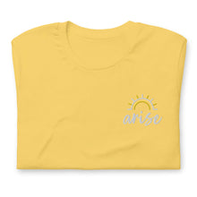 Load image into Gallery viewer, Arise Embroidered Tee, April 2023 Word of the Month

