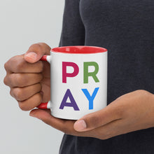 Load image into Gallery viewer, PRAY Mug with Color Inside
