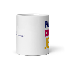 Load image into Gallery viewer, Pajamas, Coffee &amp; Jesus | Christian Color Coffee Mug | Faith-Inspired Morning Mug

