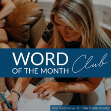 Load image into Gallery viewer, Faith-based T-shirt from the Word of the Month Club subscription.
