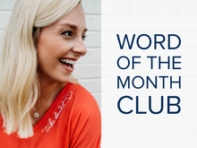 Load image into Gallery viewer, Women’s Bible study T-shirt from Word of the Month Club in soft cotton
