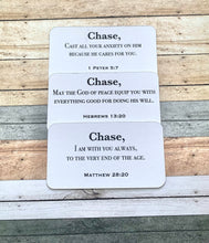 Load image into Gallery viewer, Wood Men Scripture Cards for Father&#39;s Day - Word Warriors
