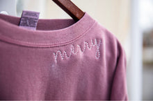 Load image into Gallery viewer, Merry Christmas Embroidered Sweatshirt
