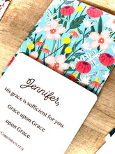Load image into Gallery viewer, Personalized Scripture Card Deck with Floral Designs for Women - Word Warriors

