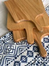 Load image into Gallery viewer, Handmade Oak Charcuterie Board, Cutting or Serving Board - Word Warriors
