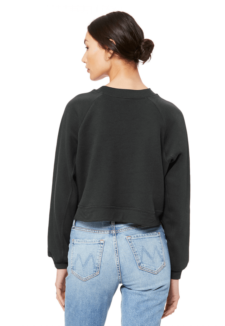 Brave Embroidered Pullover, Dark Grey - Word Warriors
