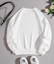 Load image into Gallery viewer, White Sweatshirt, Be Cool Be Kind
