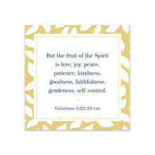 Load image into Gallery viewer, Scripture Static Cling - Fruit of the Spirit

