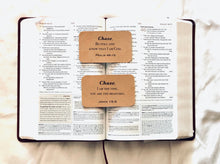 Load image into Gallery viewer, Men Scripture Cards Name / Bible Verse Memory Cards for Men / Mens Bible Study Journal BookMark / Christian Gifts for Men / Teacher Gifts
