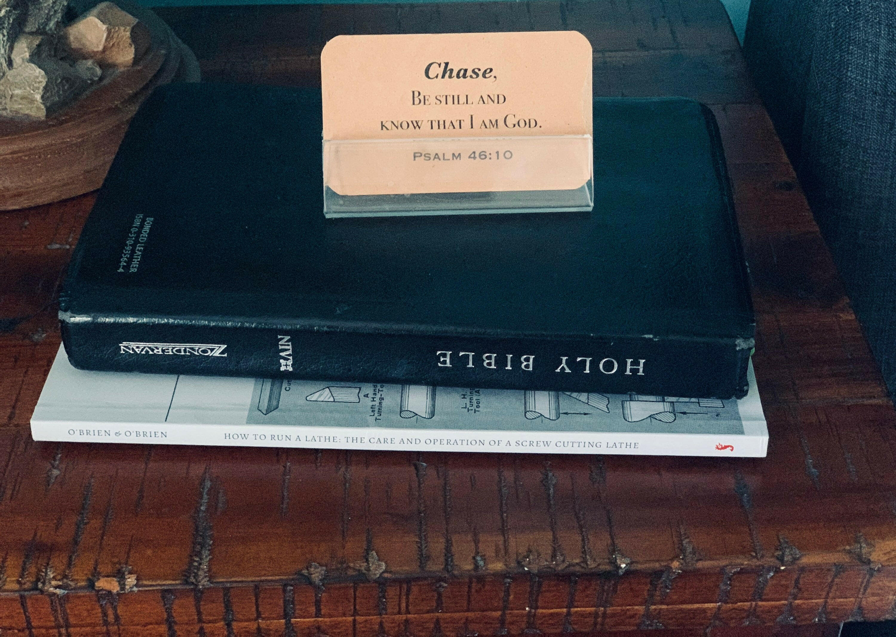 Classic Men Scripture Cards with Personalized Name, Bible Verse Memory Cards for Dad - Word Warriors