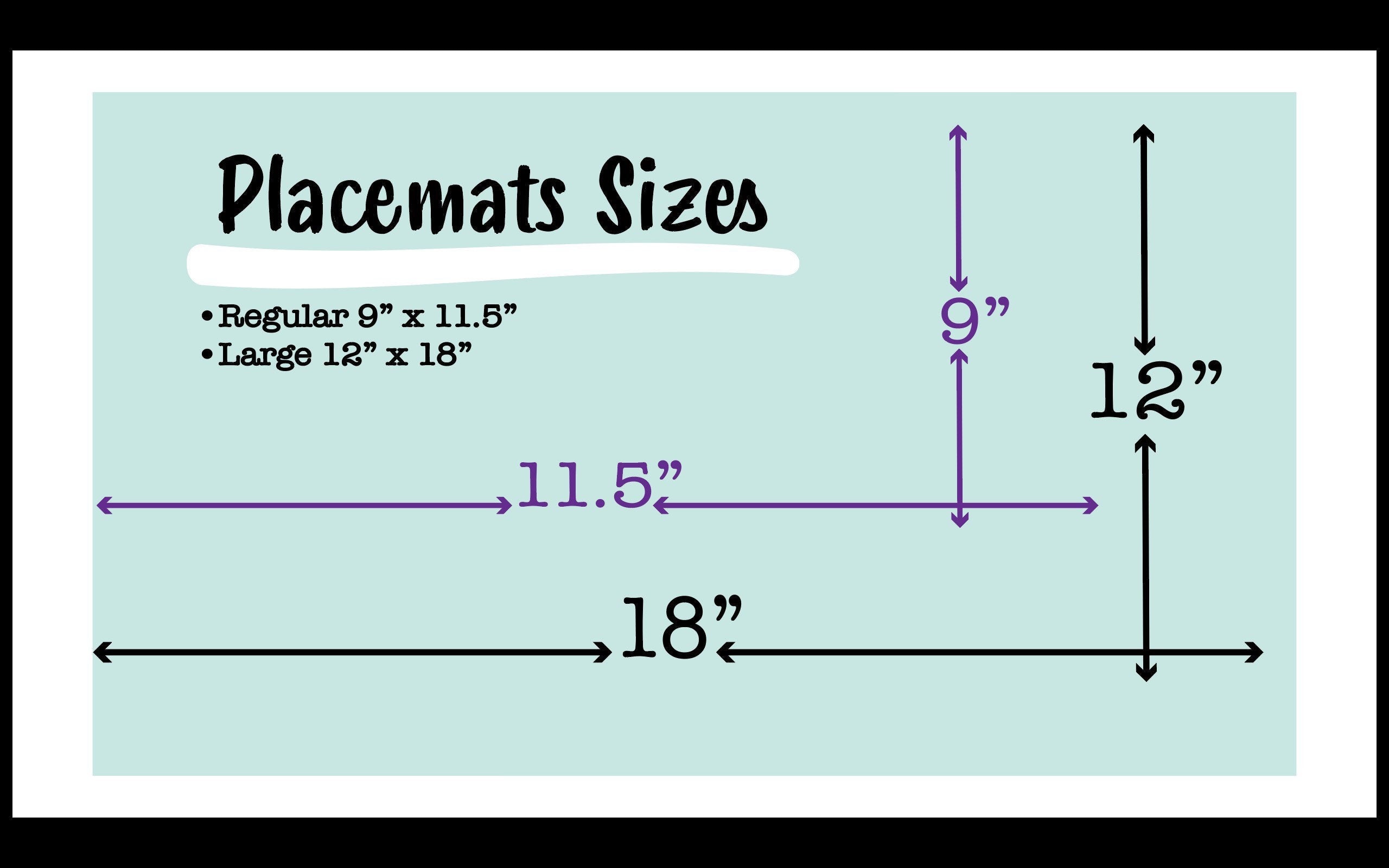 Santa Placemat, placemat for kids, Santa Reindeer Placemat, Christmas Placemat, Holiday Placemat, Personalized placemat, custom placemat