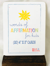 Load image into Gallery viewer, Printable Kids Affirmation Cards, Kids Lunch Box Notes, Preschool Printable, Positive Affirmation for Kids Desk, Instant Download PDF
