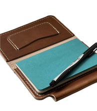 Load image into Gallery viewer, Word Warriors Leather Field Notes Wallet - Word Warriors

