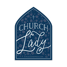 Load image into Gallery viewer, Vinyl Sticker, Church Lady
