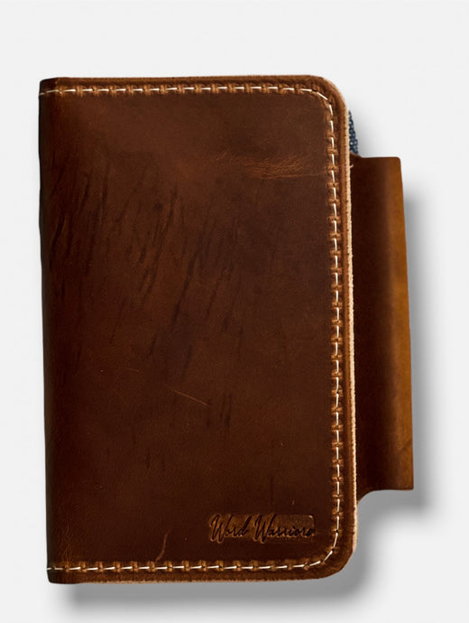 Word Warriors Leather Field Notes Wallet - Word Warriors