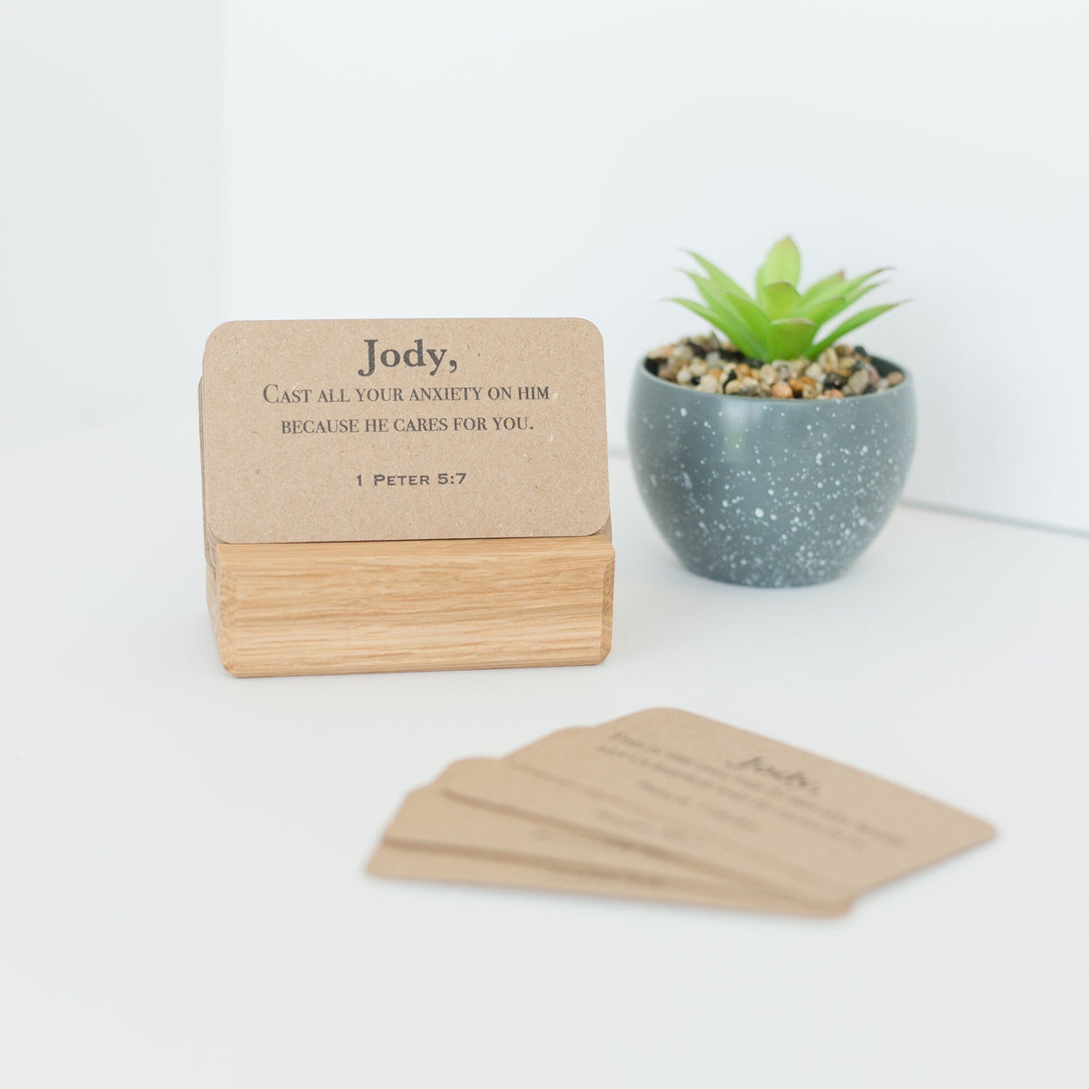 Personalized Men’s Scripture Cards – Custom Name Bible Verse Cards | C ...