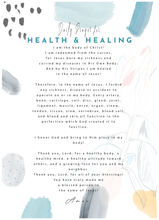Load image into Gallery viewer, A Daily Prayer for Health &amp; Healing (FREE Printable) - Word Warriors
