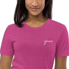 Load image into Gallery viewer, Grace Upon Grace Embroidered Tee
